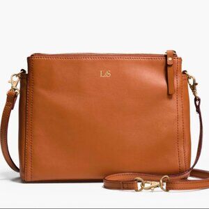 Lo & Sons Pearl Napa Leather Crossbody